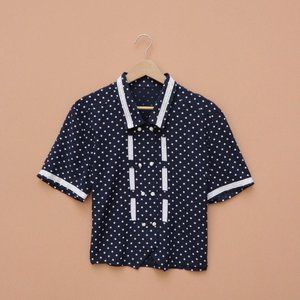 Vintage Petite Chineuse Blouse Size S